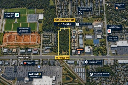 VacantLand space for Sale at 6380 Atlanta Hwy in Montgomery