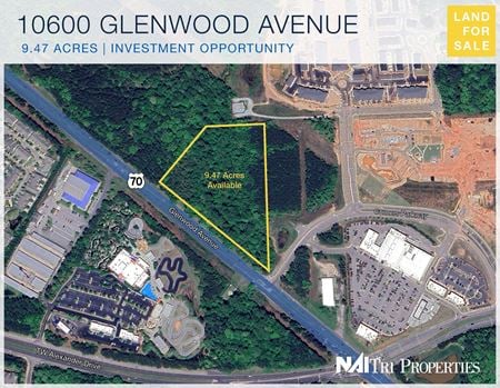 VacantLand space for Sale at 10600 Glenwood Avenue in Raleigh