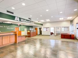 Standalone Bank with Drive Thru Fronting Sherwood Forest Blvd