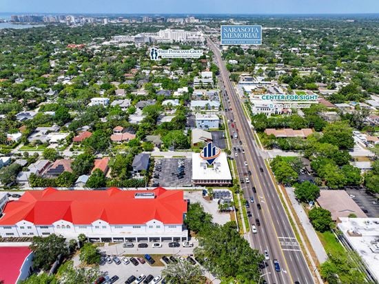 Sarasota Office Space on Tamiami Trail Near Hospital