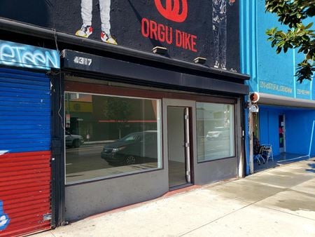 Retail space for Rent at 4317 Crenshaw Blvd in Los Angeles