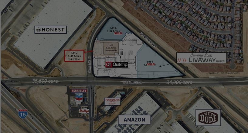 VacantLand space for Sale at North Lamb Boulevard & Nexus Way in North Las Vegas