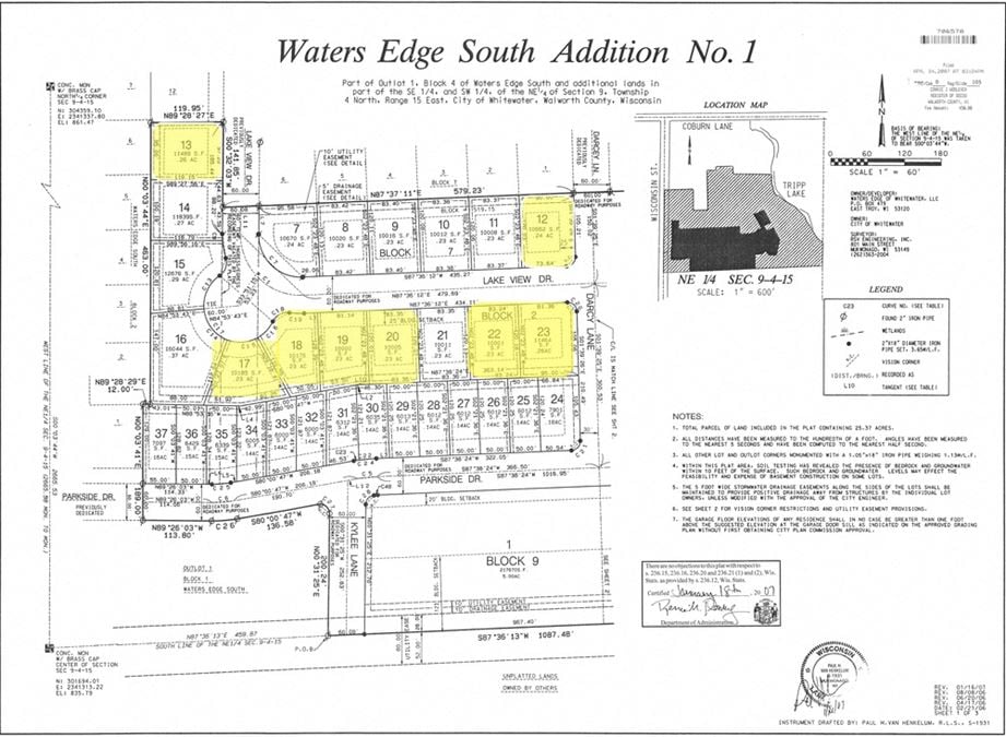 Waters Edge Residential Development