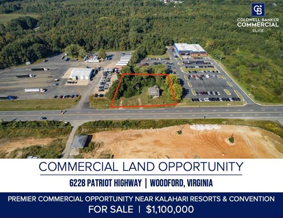 VacantLand space for Sale at 6228 Patriot Hwy in Woodford