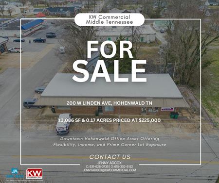 Office space for Sale at 200 West Linden Avenue in Hohenwald