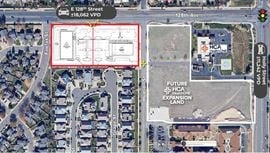 Denver MSA 3 Acre Retail Site | Site Plan Approved Daycare and Strip Center - $143K AHHI