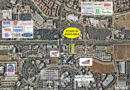37,500 SF Retail Pad Available on Route 66 Corridor - Rancho Cucamonga