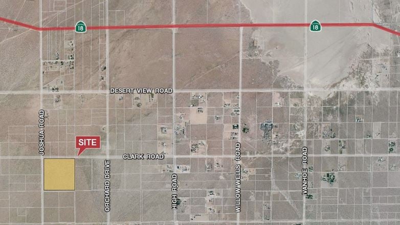 VacantLand space for Sale at Joshua Road in Lucerne Valley