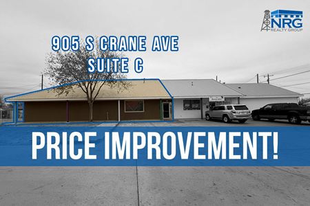 Industrial space for Rent at 905 S Crane Ave, Suite C in Odessa