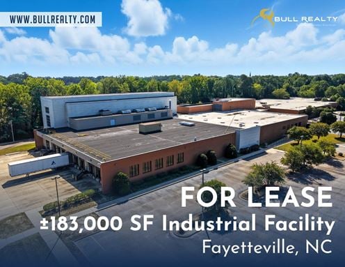 ±183,000 SF Industrial Facility | Fayetteville, NC | For Lease