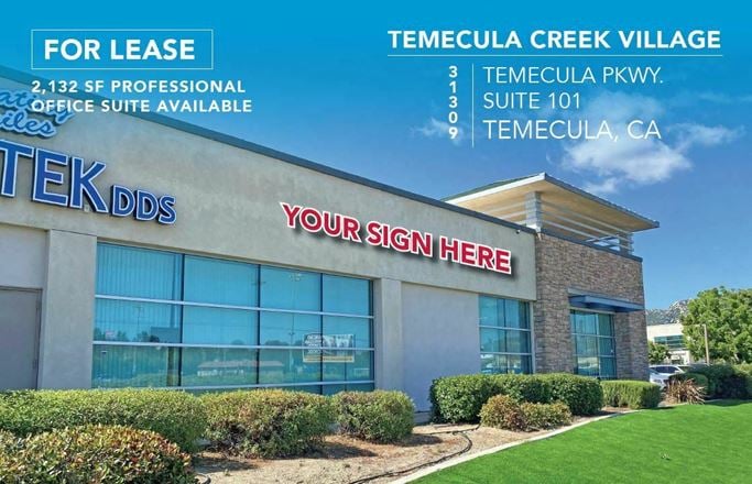 Office space for Rent at 31309 Temecula Parkway in Temecula