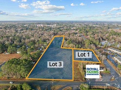 Royal Farms Improved Outparcel Sites NC Hwy 41 & 11 Wallace NC