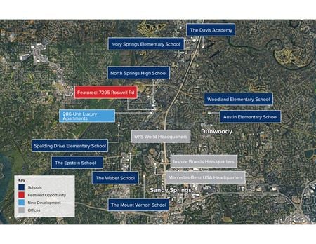 Retail space for Rent at 7295 Roswell Rd in Atlanta