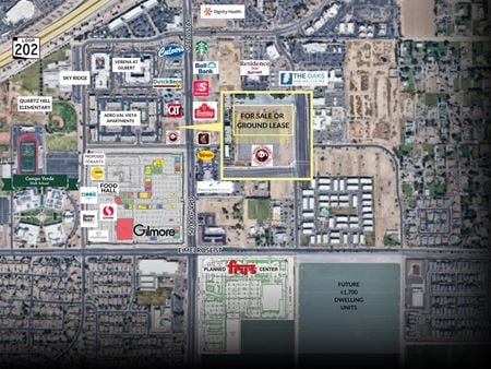 VacantLand space for Sale at NWC of Melrose St and Val Vista Dr in Gilbert