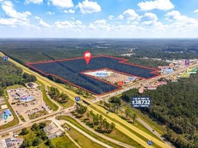 Up to 102.7 Acres Adjacent to Walmart on I-55