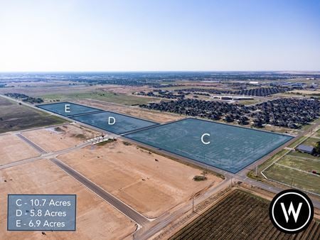 Photo of commercial space at 50th St & Alcove Land- South in Lubbock