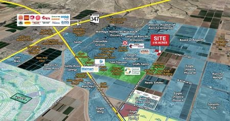VacantLand space for Sale at SWC W Honeycutt Rd & N White and Parker Rd in Maricopa