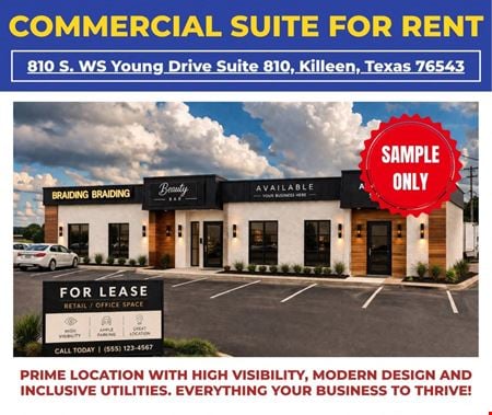 Unassigned space for Rent at 810 S. WS Young Dr in Killeen