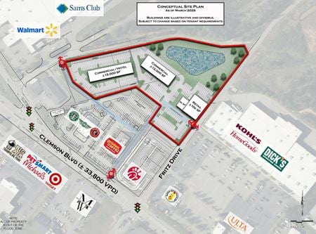 VacantLand space for Sale at 204 Fritz Drive in Anderson