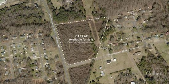 ±11.22-Acre Site For Sale | Commercial Development Opportunity in Mooresville Market