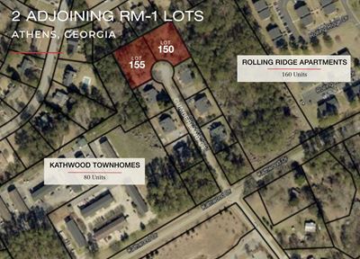 2 Adjoining RM-1 Lots