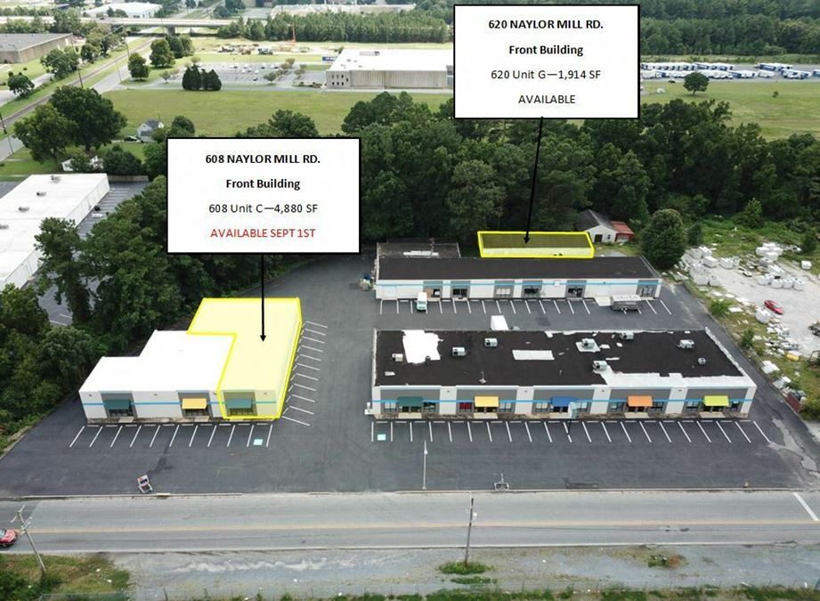 Naylor Mill Complex for Lease