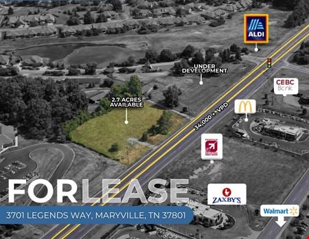 Retail space for Rent at 3701-3709 Legends Way/ Hwy 411 in Maryville