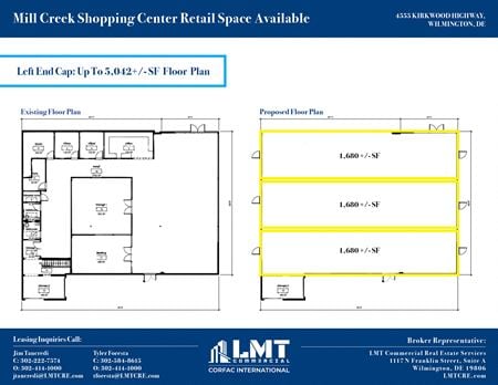 Retail space for Rent at 4555 Kirkwood Highway in Wilmington
