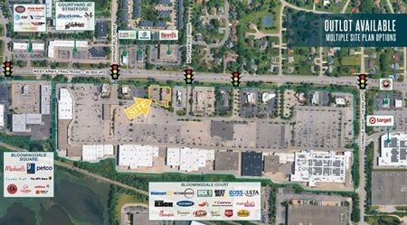 Retail space for Rent at 336 W. Army Trail Road in Bloomingdale