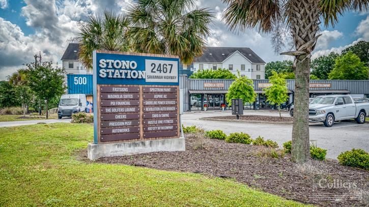 ±1,200-3,621 SF Fully Renovated Flex Spaces Available at Stono Station