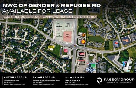 VacantLand space for Rent at 6334 Refugee Road in Canal Winchester