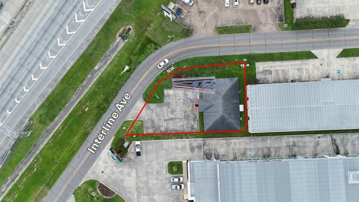 Interline Ave Office Building with Interstate Visibility