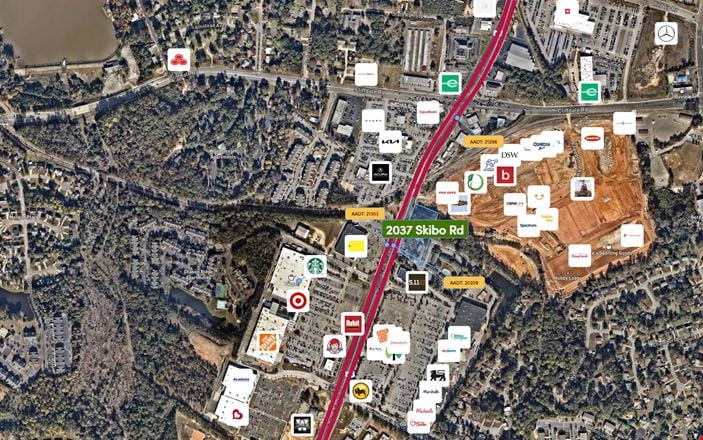 2.17 AC Skibo Rd Retail Development Site