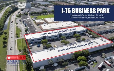 Industrial space for Rent at 2500 W 84th Street, #7 in Miami