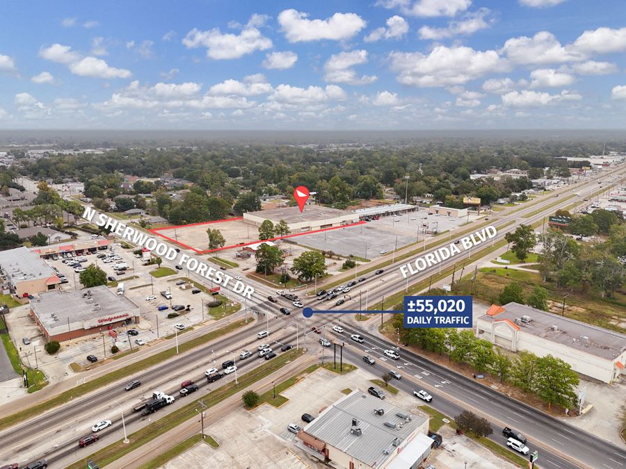 Highly Visible ±62,999 SF Retail Building on Florida Blvd