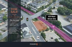 MBTA Retail or Redevelopment Opportunity | Wilmington, MA