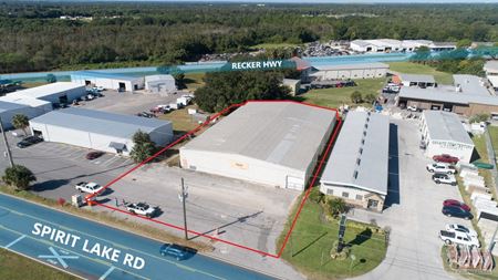Grade Level Warehouse with Office and Yard - Winter Haven