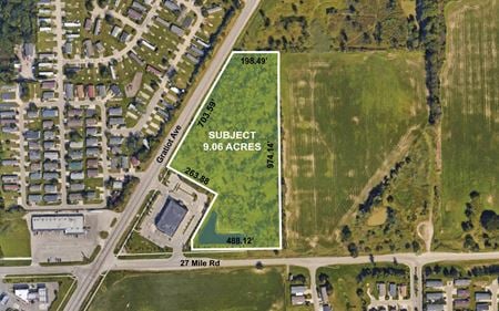 VacantLand space for Sale at Gratiot Ave & 27 Mile Rd in New Haven
