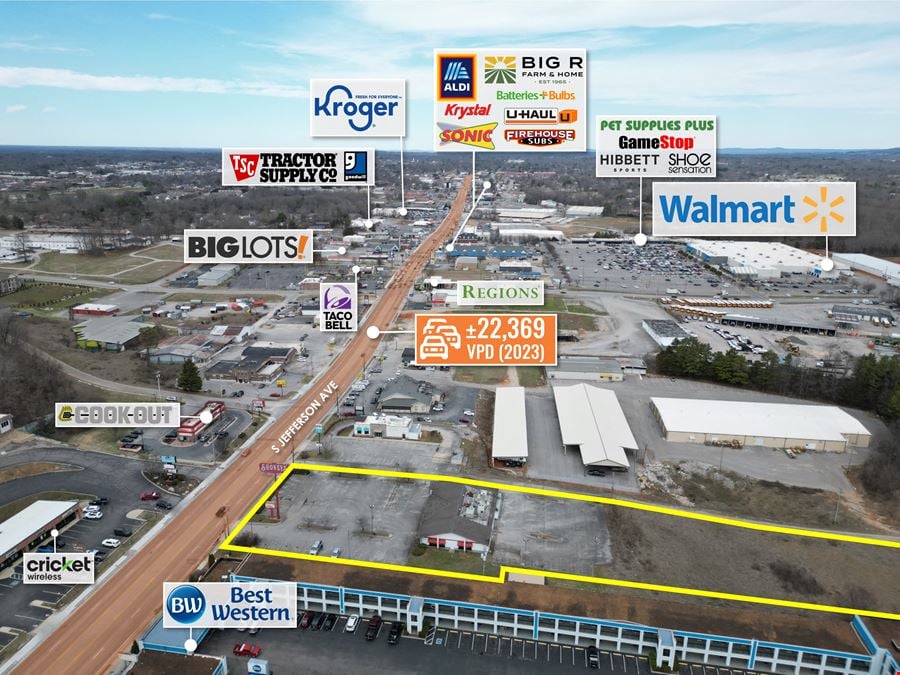 REIT SALE | Former Shoney’s | 22K VPD | 2.36 Acres