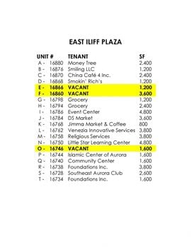 East Iliff Plaza
