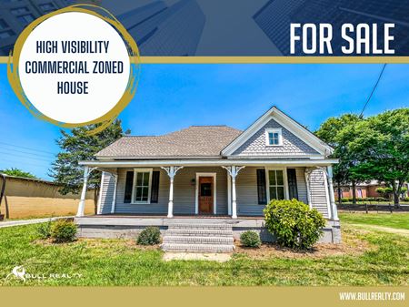 High Visibility Commercial Zoned House | ± 1,600 SF - Marietta