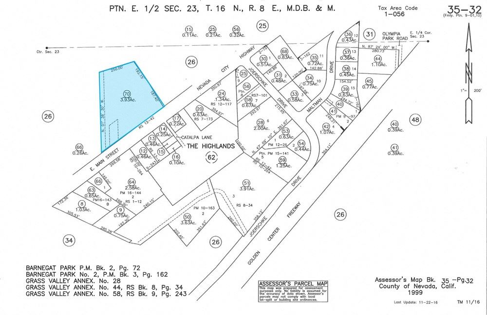 E Main St - One Parcel 3.93 Acres