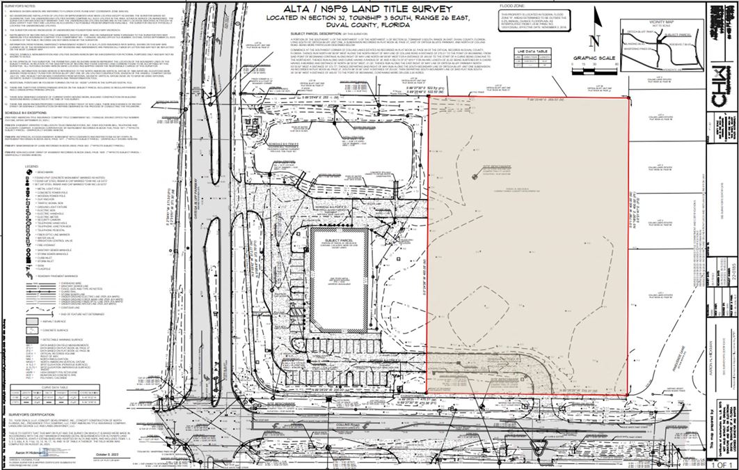 Collins Pad Ready Site