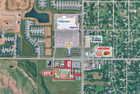 VacantLand space for Sale at SW/c Meridian & 53rd St. North in Wichita