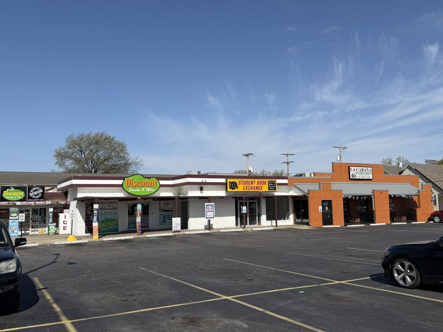 RETAIL CENTER NEXT TO MISSOURI STATE UNIVERSITY