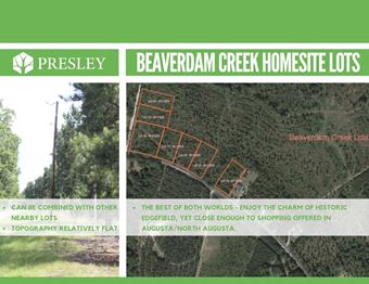 Beaverdam Creek Lots