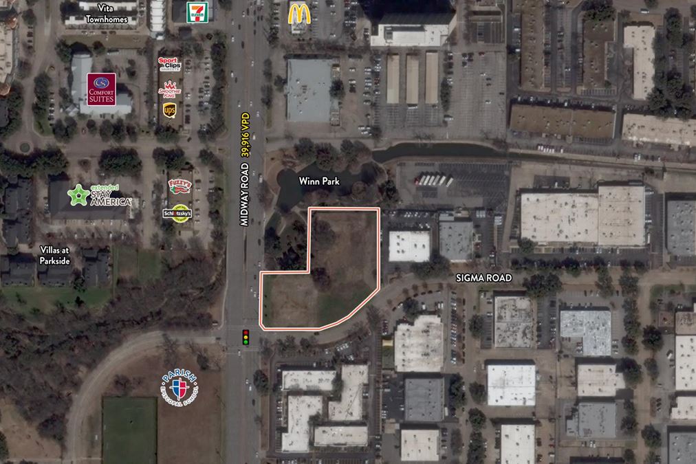 ±2.3 AC | FARMERS BRANCH