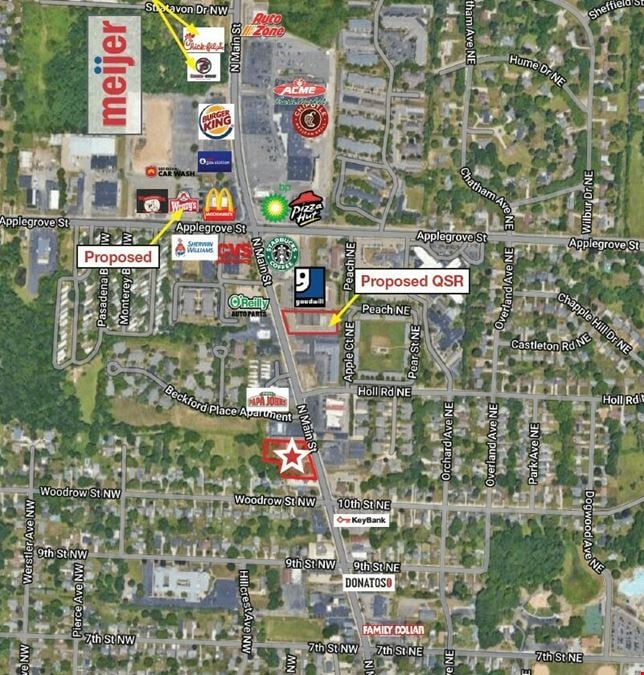 1.42 Acres For Sale - Potential Redevelopment