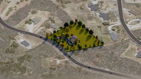 ±1.15 Acres of Level Land in Tehachapi, CA