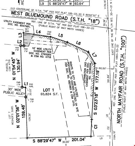 VacantLand space for Sale at  Highway 100 and Bluemound Road in Wauwatosa